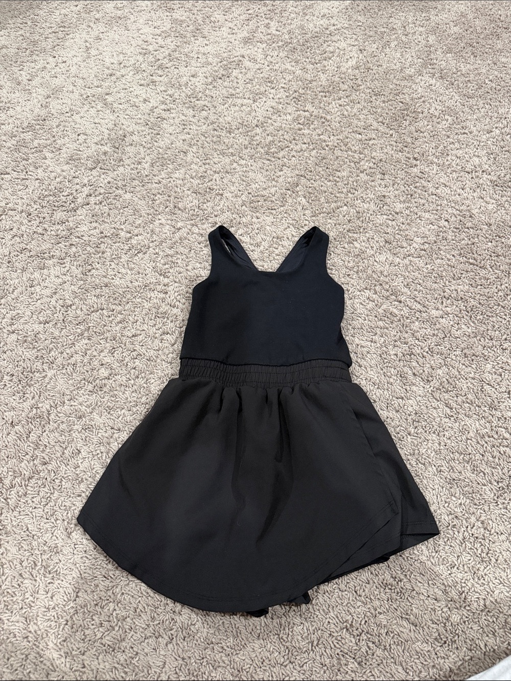 Old Navy Black Sleeveless Tank Dress for Girls